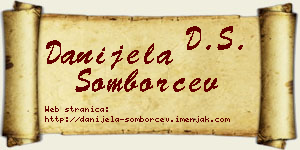 Danijela Somborčev vizit kartica